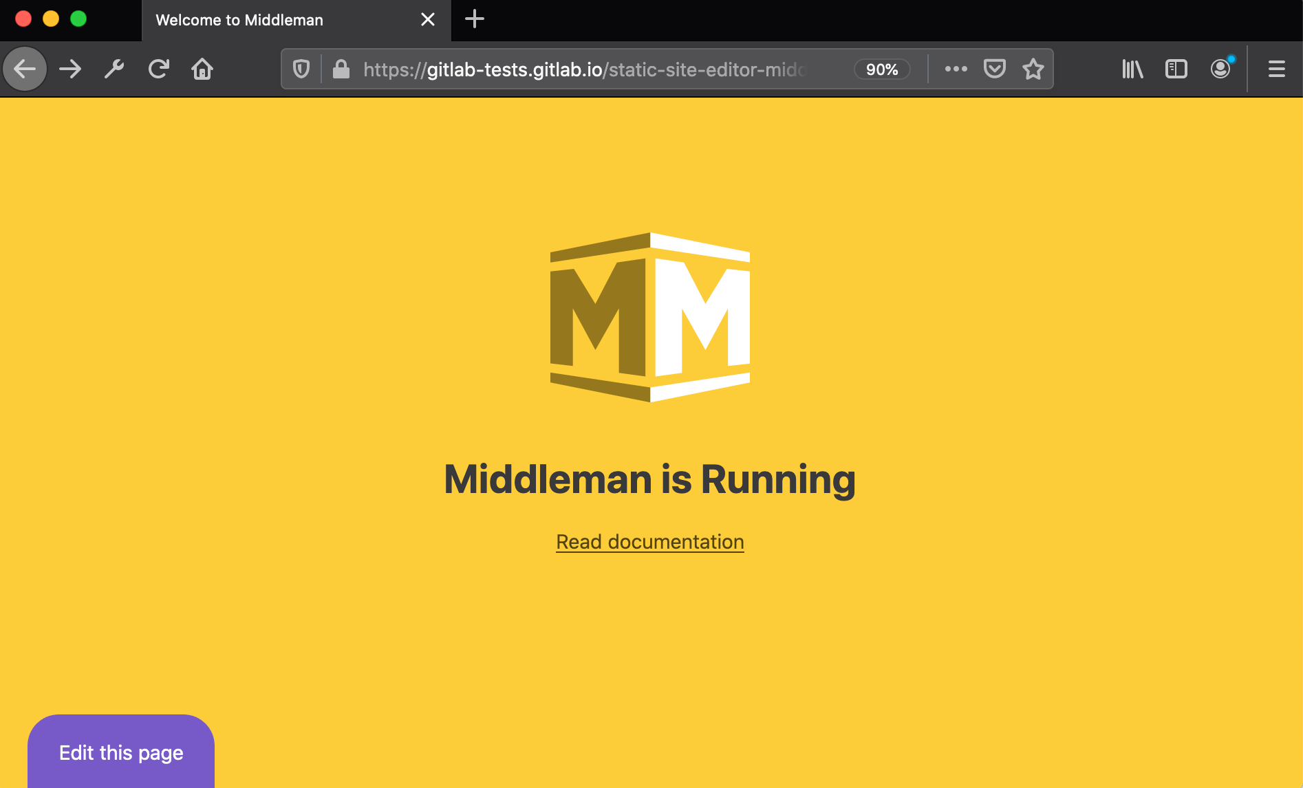 Middleman is Running