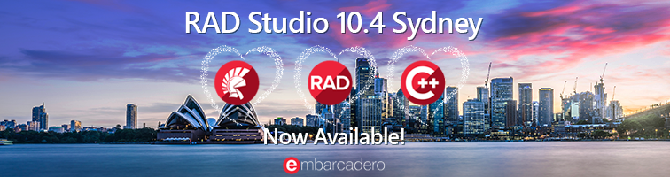 RAD Studio 10.4 Now Available