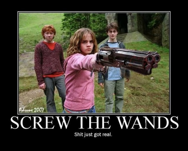 SCREW THE WANDS